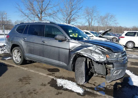 2018 Volkswagen Atlas 3.6L V6 Sel Premium from USA, damaged, VIN 1V2NR2CA3JC509008